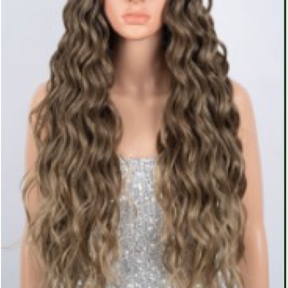 Lace front Synthetic Hair High Fiber Wigs #1, Grey, #2 - Picture 2 of 7